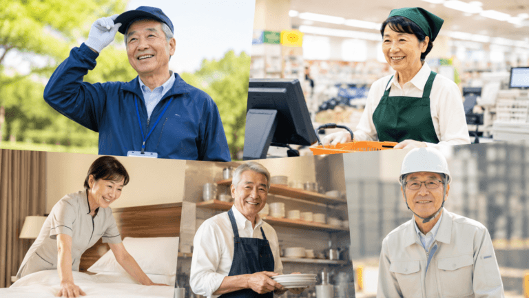 定年後の再就職ガイド:今のシニアはどこで働いている?